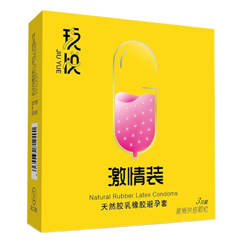 Nine Yue Spike Granules 3 Condoms to Thin 003 Condoms Adult Family Planning Products Wholesale