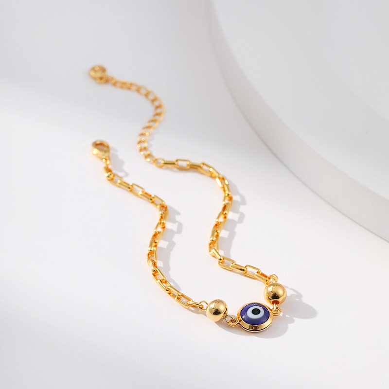 Retro Devilu0027S Eye Copper Bracelets 1 Piece