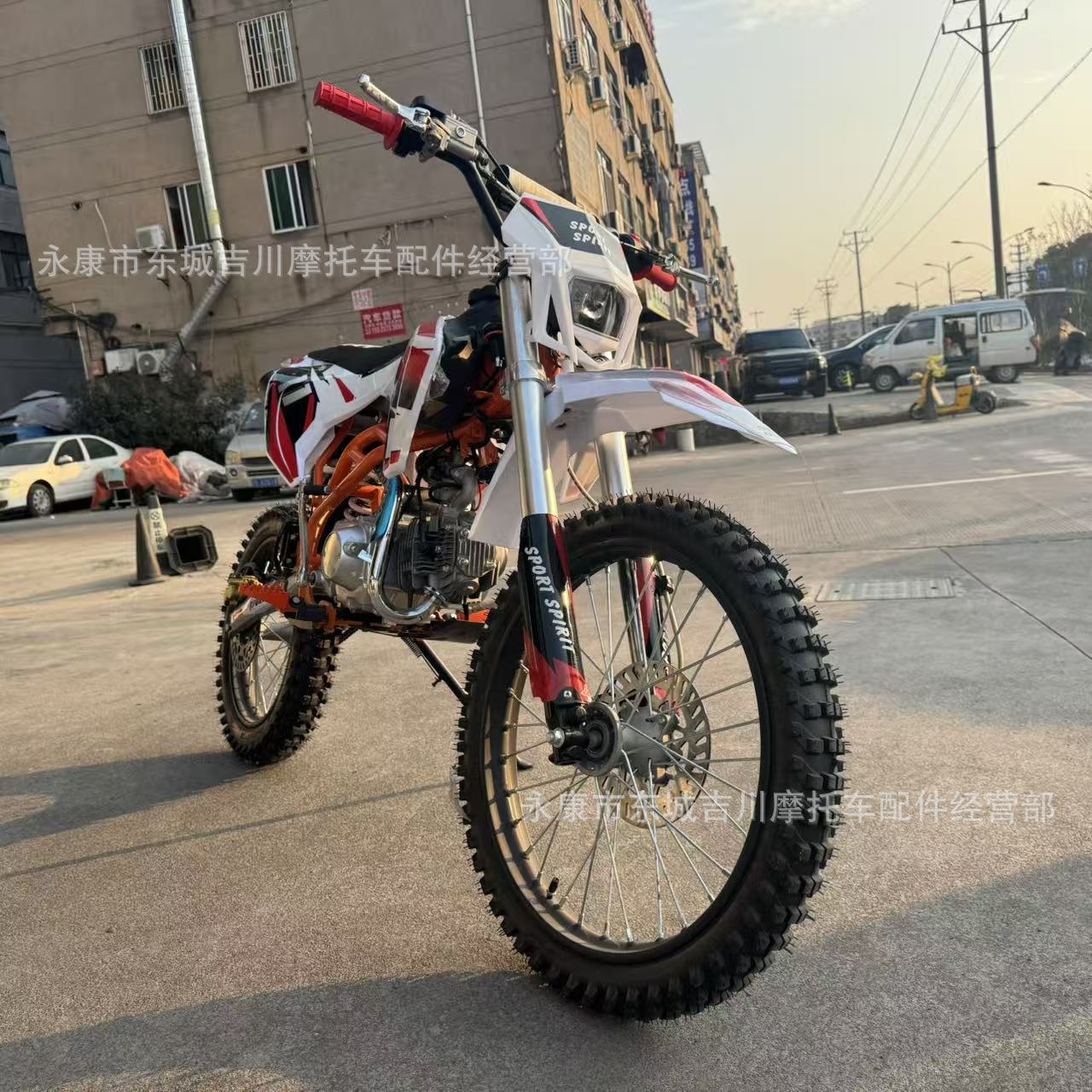 Cross-Border Export K3R125Cc Two-Wheeled Off-Road Motorcycle for Adults, All-Terrain Trail Bike, Mountain Bike, Racing Bike