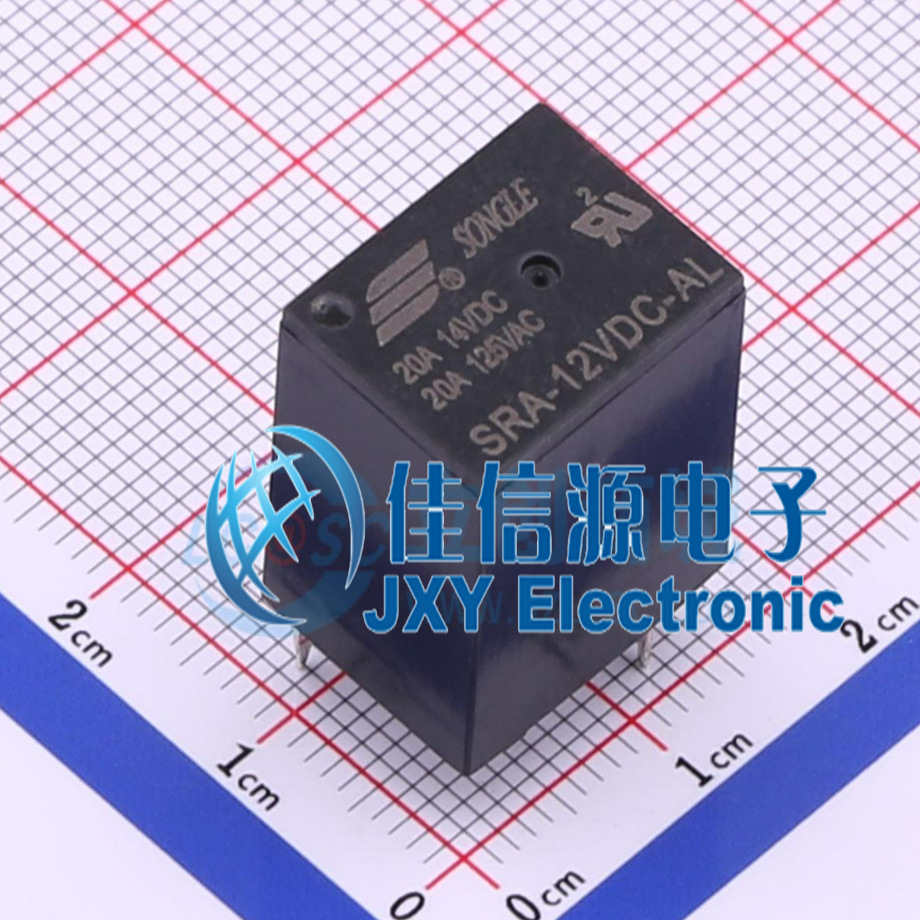 功率继电器        SRA-12VDC-AL   松乐