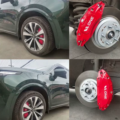 version of the aluminum alloy special – Brake caliper cover - ideal-one-red-blue