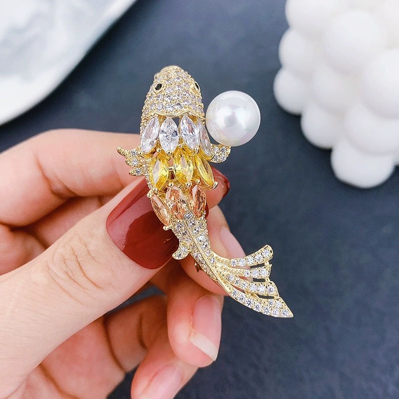 Brooch, pin, sweater, suit, protective underware, accessory lapel pin, Japanese and Korean