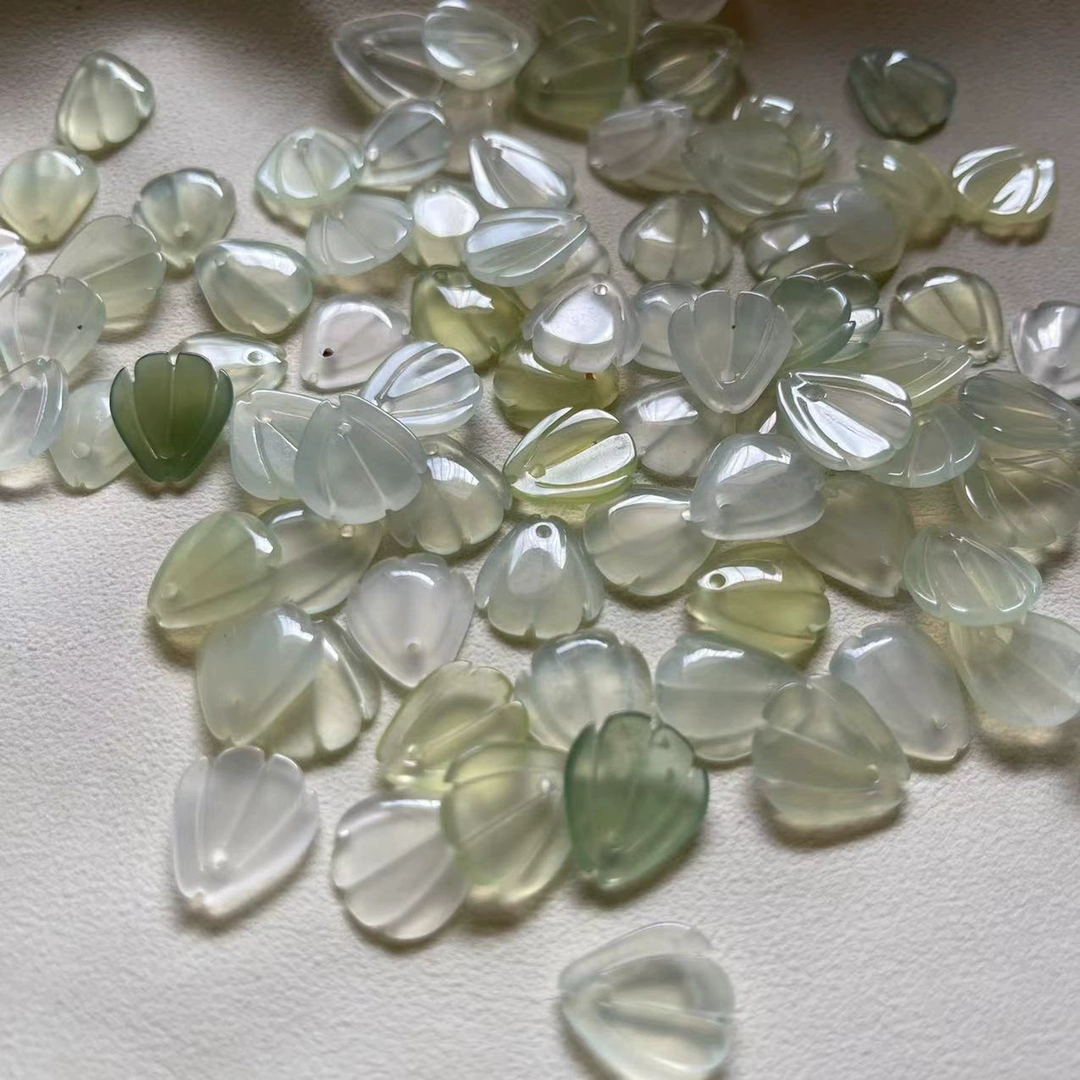 Сайтама лепестки ракушки Морские гребешки Натуральный нефрит
