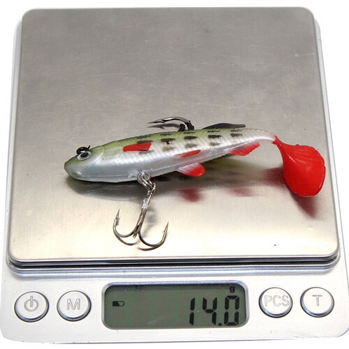 Fishing gear soft bait Luya bait 9cm/14 soft package lead fish simulated fishing bait fake bait manufacturer Longtou Luya bait wholesale