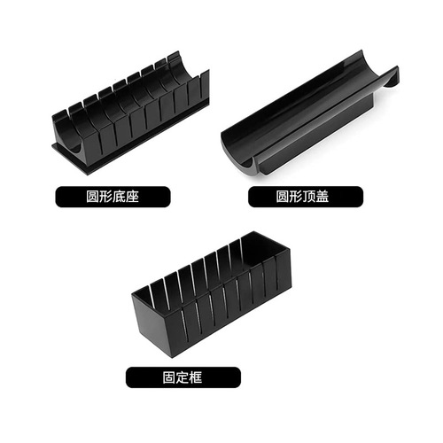 Multifunctional Kitchen Sushi Set Home Use 10-Piece Set Sushi Roll Maker Nori Maki Sushi Mold Wholesale