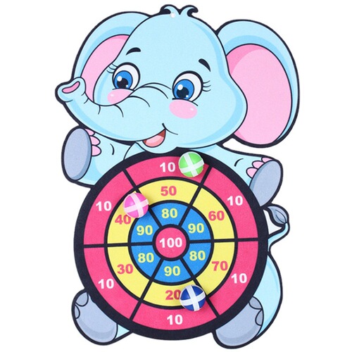 Children's sticky ball target dart board parent-child outdoor indoor throwing Velcro ejection sticky ball toy wholesale