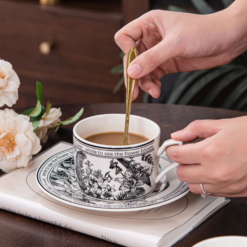Juego de tazas de café de regalo de inauguración de la casa al estilo de Melbourne, caja de regalo, taza, regalo de la empresa, taza de regalo