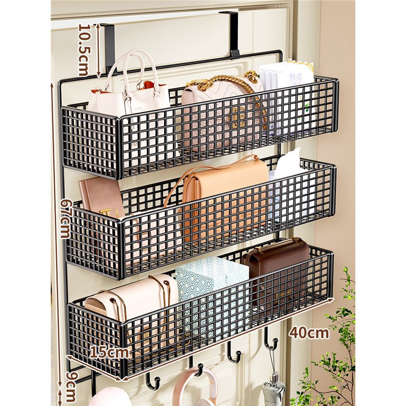 블랙 3겹 특대형(후크 포함)