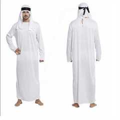 Halloween adult male cosplay costume, Arab prince character performance costume