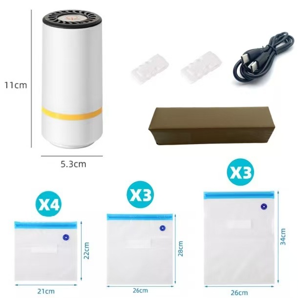 K02 model + 10 vacuum bags