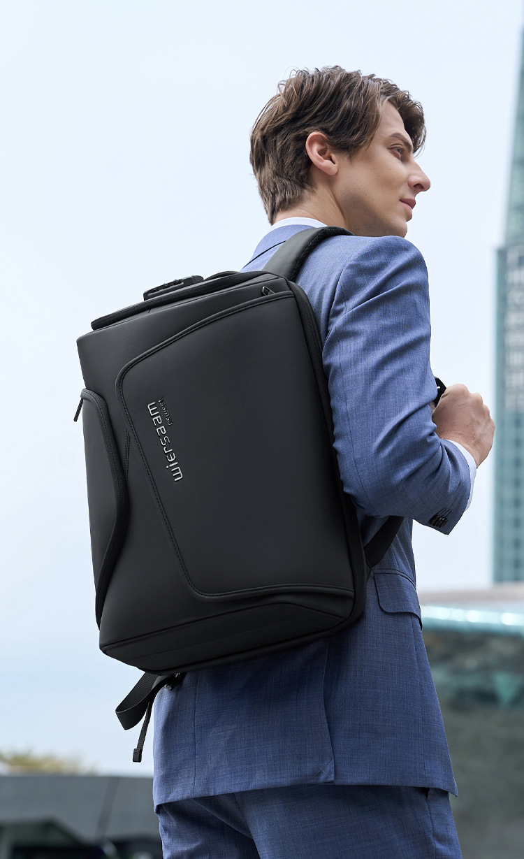 Rucsac de călătorie cu blocare TSA, geantă antifurt pentru laptop de 35 l pentru bărbați și femei, geantă de lucru impermeabilă pentru facultate, port USB, se potrivește computerului de 15 inchi, negru_voghion.com