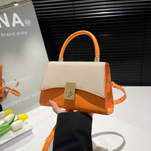 韩版ins风上班通勤时尚小方包女高级质感新款气质精致简约斜挎包