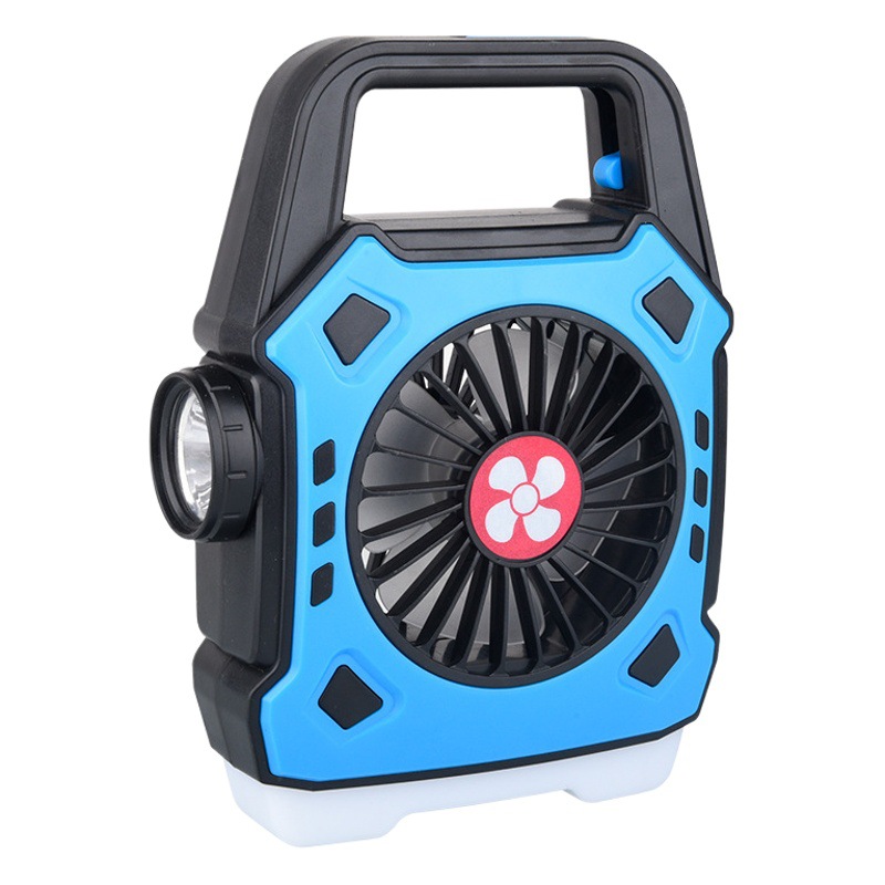 Transfronterizo al aire libre portátil ventilador luz tienda escritorio dormitorio camping portátil pequeño ventilador