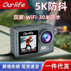 跨境5K运动相机Actioncamera摩托车记录仪防水防抖摄影机运动相机