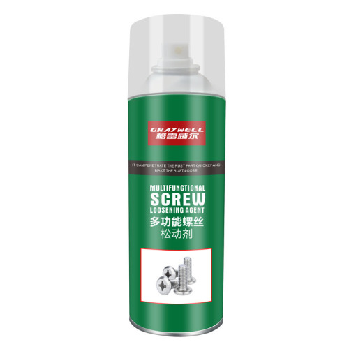 Car bolt loosening agent, metal rust remover, multi-functional anti-rust lubricant, anti-rust oil, car cleaning agent