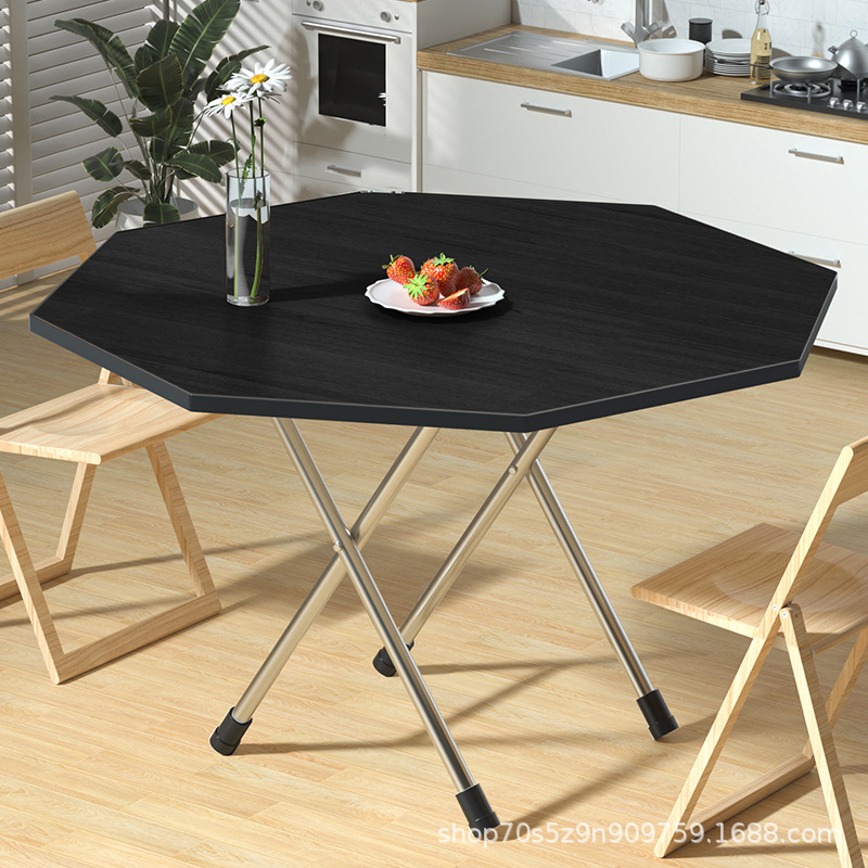 Mesa plegable simple mesa de comedor dormitorio plegable casa de alquiler mesa pequeña cabina de niñas