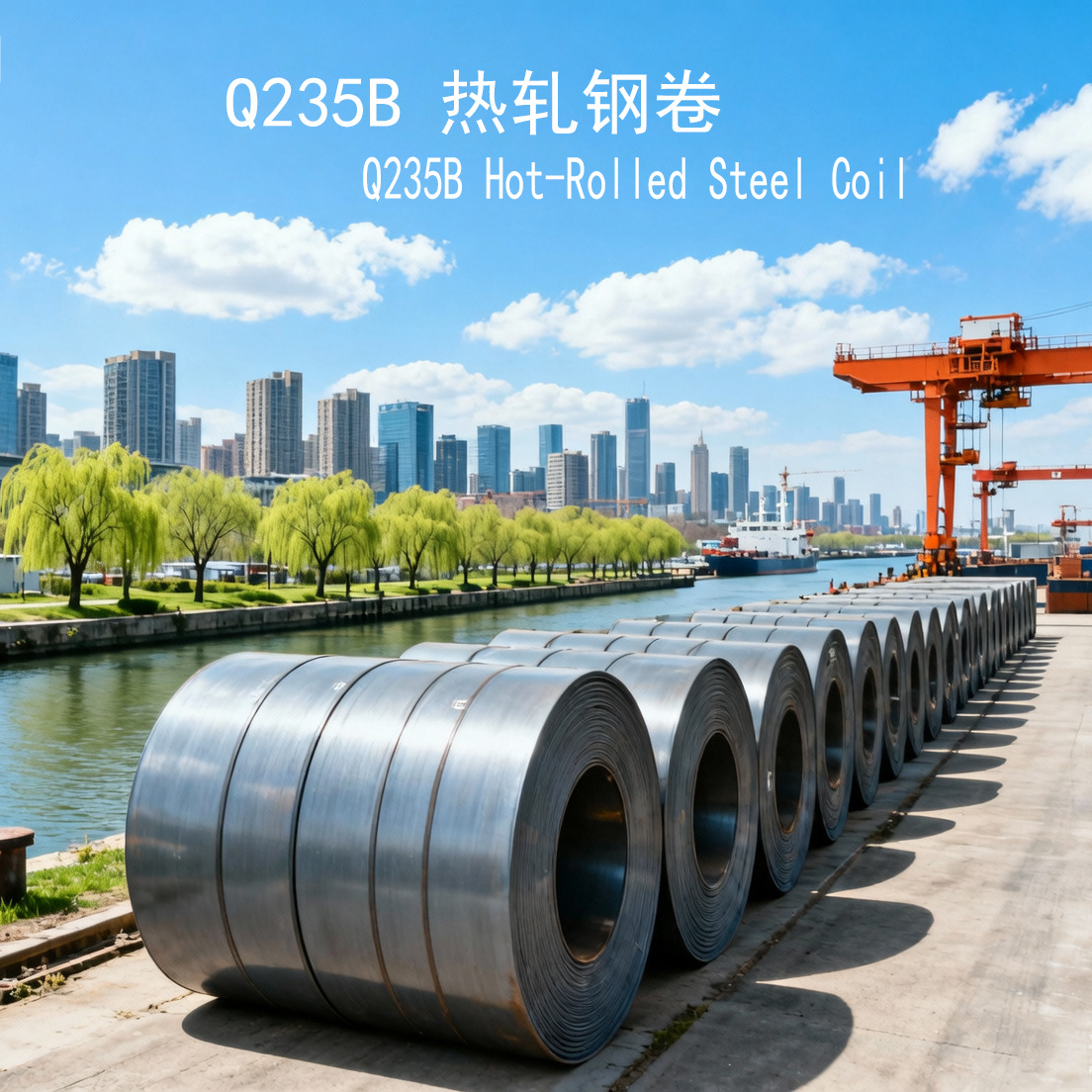 供应Q235B热轧卷钢厂直发按需定轧分条开平全国物流配送量大优惠