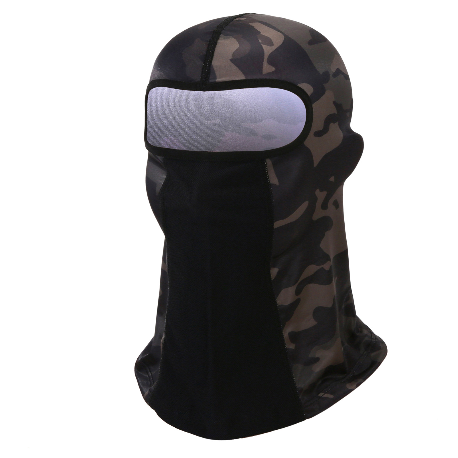 Nueva máscara solar de motocicleta transfronteriza, casco de hielo de cara completa, máscara de protección contra los rayos ultravioleta