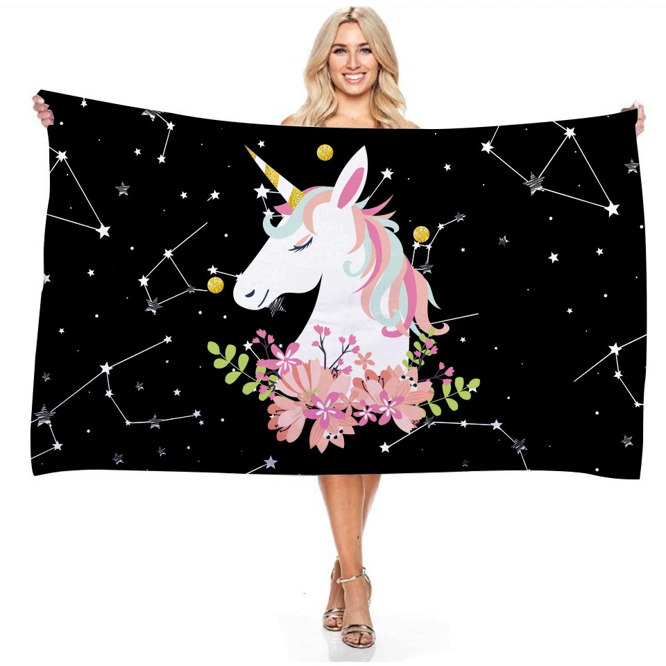 (Cross-border trading), children's beach double-sided bath towel, polyester