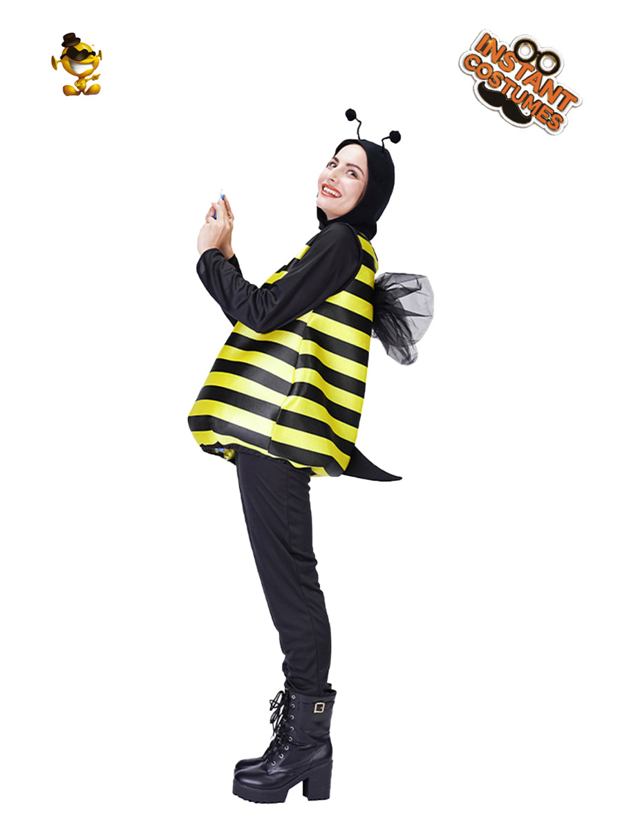 Halloween padres e hijos 1 de junio día de los niños ropa nueva adorable abeja adulta juego de rol cos