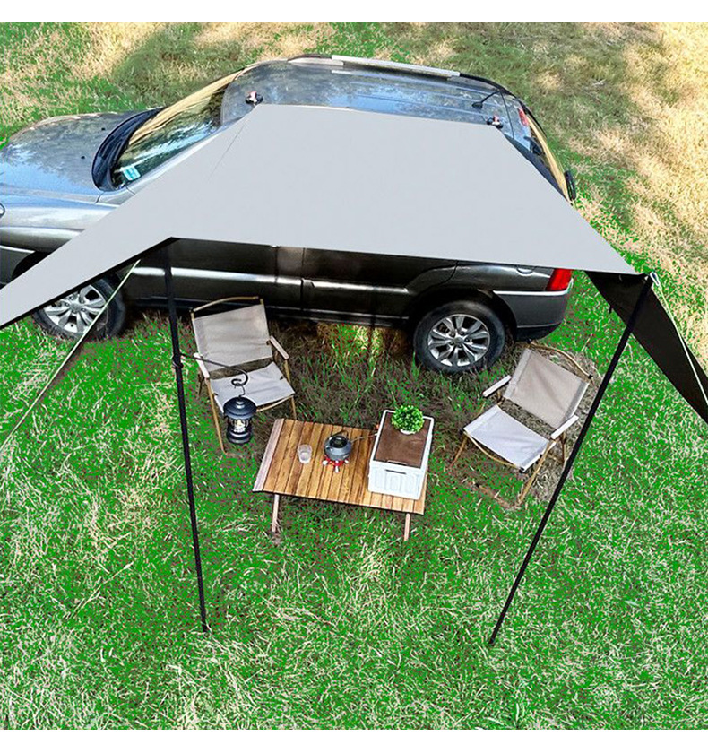 Manufacturer Wholesale Car Side Canopy, Outdoor Portable Camping Picnic Car Side Vinyl Canopy