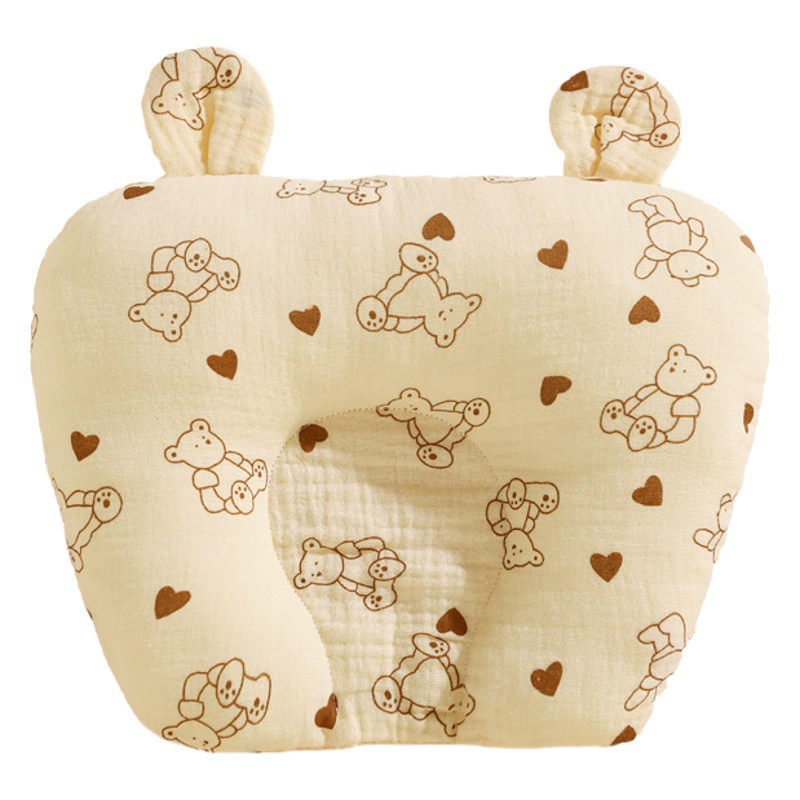 Детская подушка для подстилки головы 0-6 месяцев спящая форма головы летняя дышащая детская подушка для коррекции головы новорожденный 0-1 год