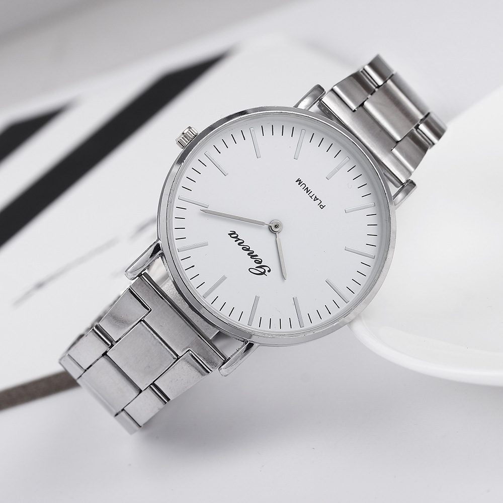 cinturino sia da uomo in acciaio che da donna, orologio al quarzo semplice e ultrasottile wo,_voghion.com