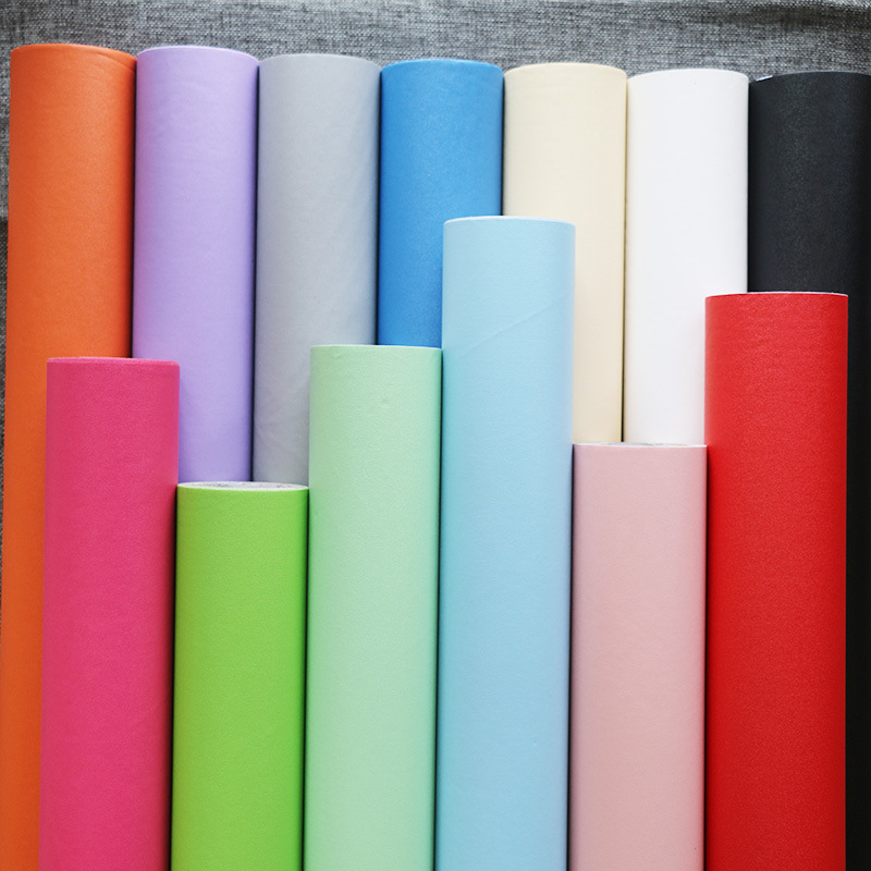 Papel tapiz de macarrones autoadhesivo, impermeable y a prueba de humedad, pegatinas de pared para dormitorio, papel tapiz de pared de fondo moderno para dormitorio acogedor, pegatinas instantáneas