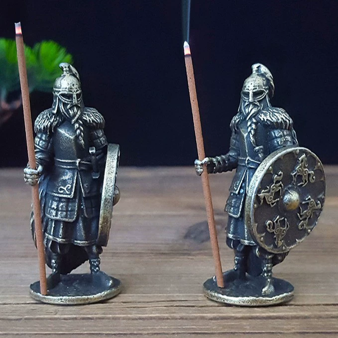 Оптовая продажа держателя для благовоний Armor Warrior, держателя для благовоний Armor Warrior, держателя для благовоний в помещении, держателя для благовоний, производителя украшений для солдатских поделок