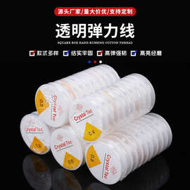 TPU透明水晶线圆形弹力线首饰珠宝文玩串珠线手工制作线DIY松紧线