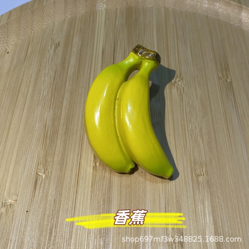 新商品の大サイズのシミュレーション食品の果物の樹脂の冷蔵庫は磁気鉄を持って強く食べ物を吸って新疆の3d装飾の置物を遊びます。|undefined