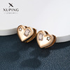 Jewelry, earrings, zirconium, suitable for import, European style