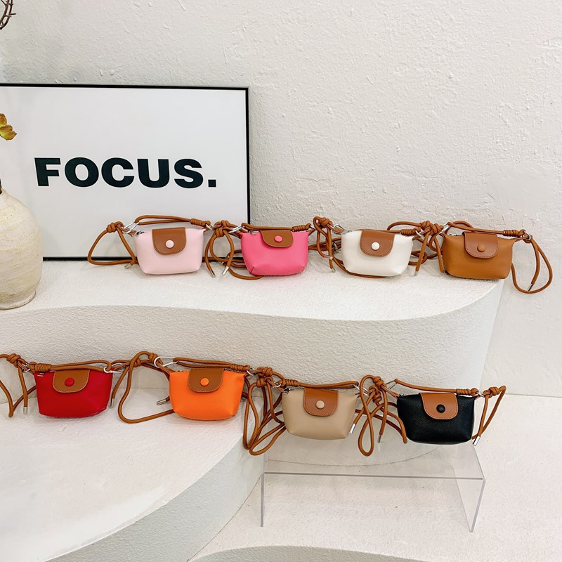 Bolsa de hombro de moda coreana para niños y niñas, mini mini bolso de color extranjero para bebés, nuevo bolso de comercio exterior para niños