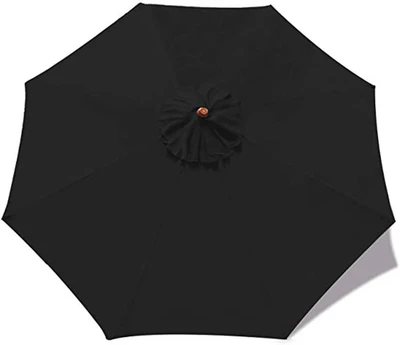 Avtomobil yan çətirləri — Sunshade Cloth Without Bracket - black-suitable-for-8-bone-umbrella-stand-with-a-diameter-of-3-meters-10-feet