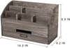 Wooden storage box, stationery for elementary school students, pens holder home use