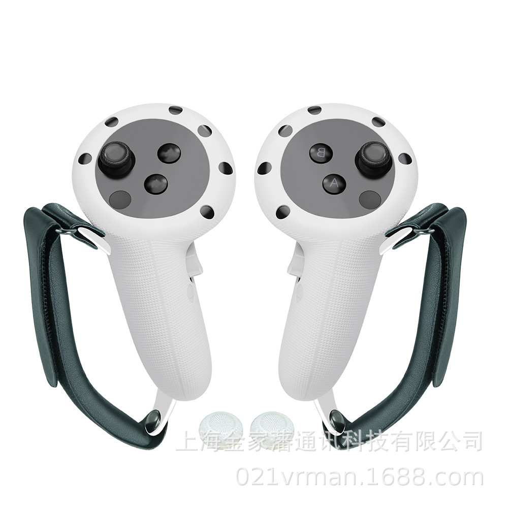 oculus Quest 3/3S controller case, silicone finger tiger strap, vr accessory, Quest 3 anti-slip and adjustable undefined