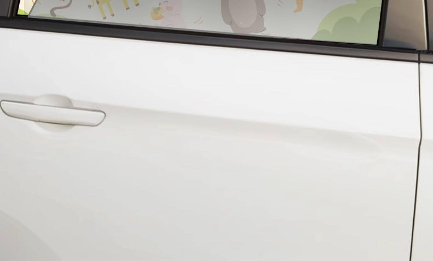 Car Window Sunshade Curtain, Car Sun Protection Curtain, Baby Car Privacy Curtain, Magnetic Sunshade Curtain for Children in the Car