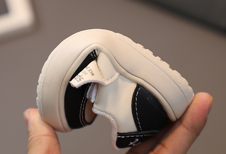 Nouveau Chaussures bébé printemps et automne saison hommes bébé semelle souple chaussures de marche hommes chaussures de sport conseil enfants nouveau blanc_voghion.com