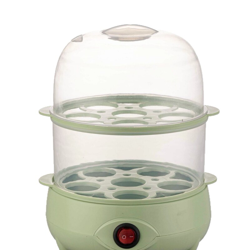 直销彩盒礼品家用多功能蒸蛋器自动断电防干烧双层大容量煮蛋器|undefined