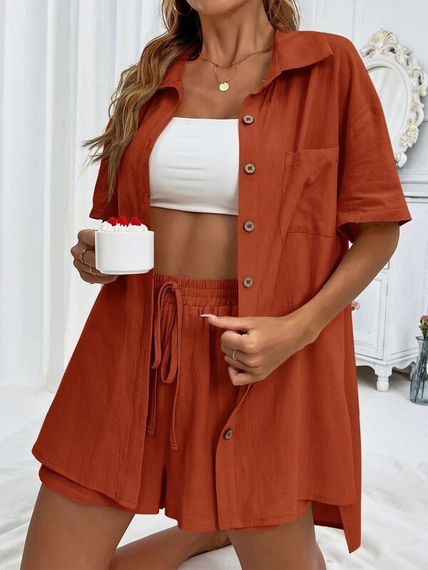 国境を越えた外国貿易婦人服アマゾン AliExpress TK 人気の古いカーディガン ショーツファッショナブルでエレガントな女性のスーツ|undefined