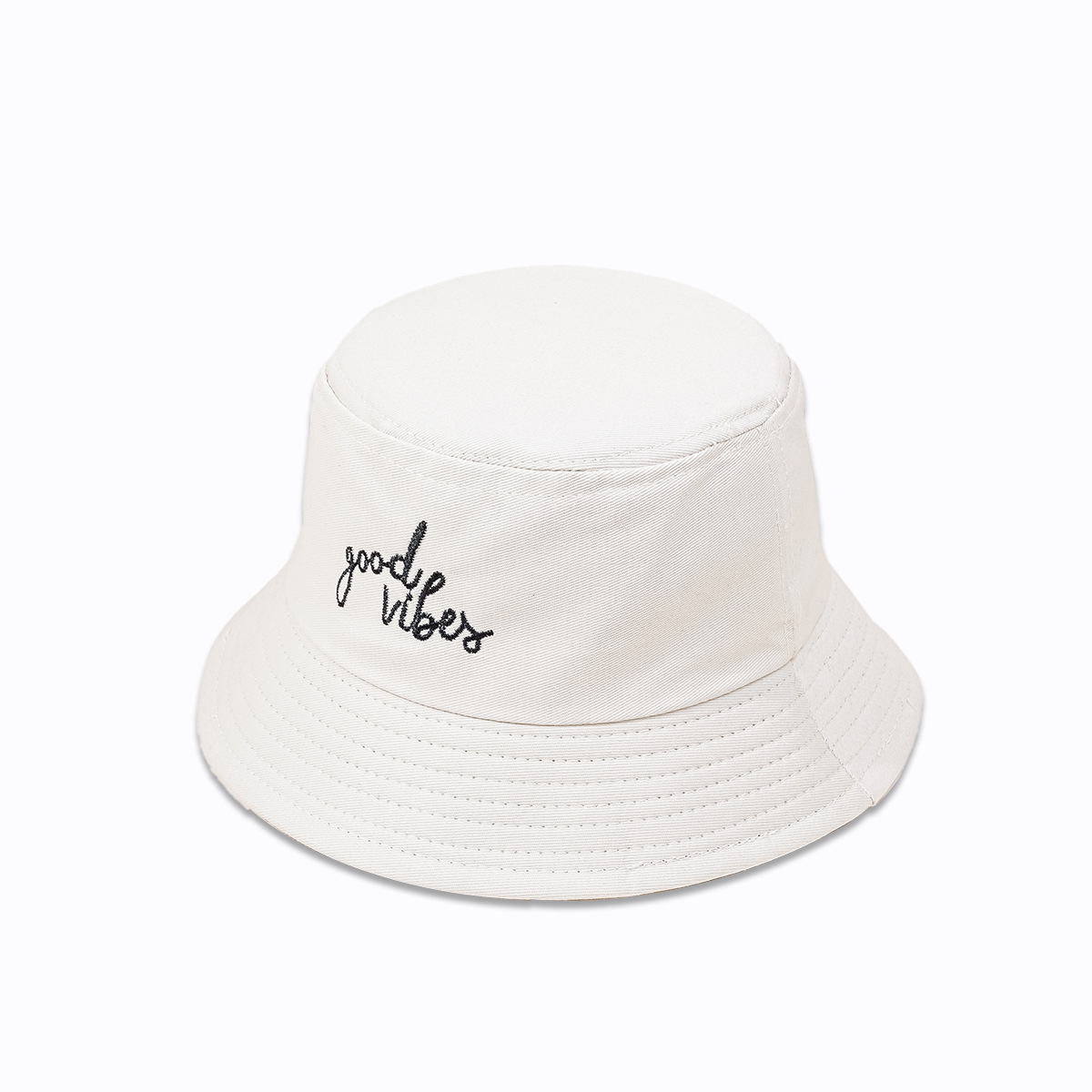 Unisex Basic Letter Embroidery Wide Eaves Bucket Hat display picture 6