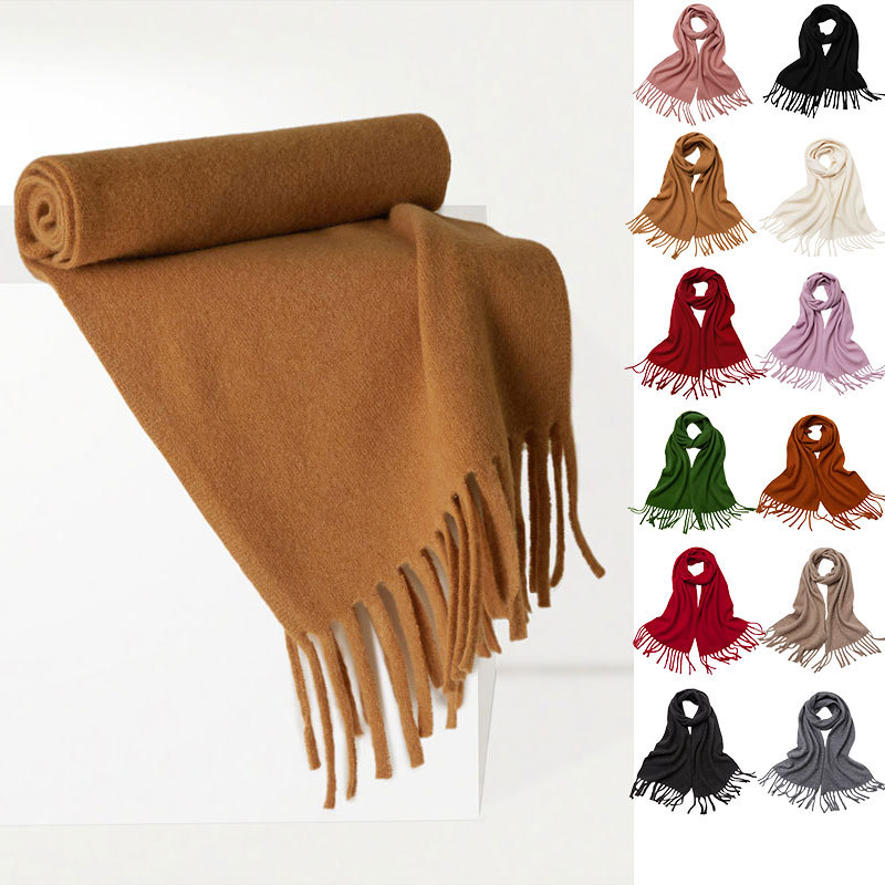 woolen universal keep warm scarf for men and women