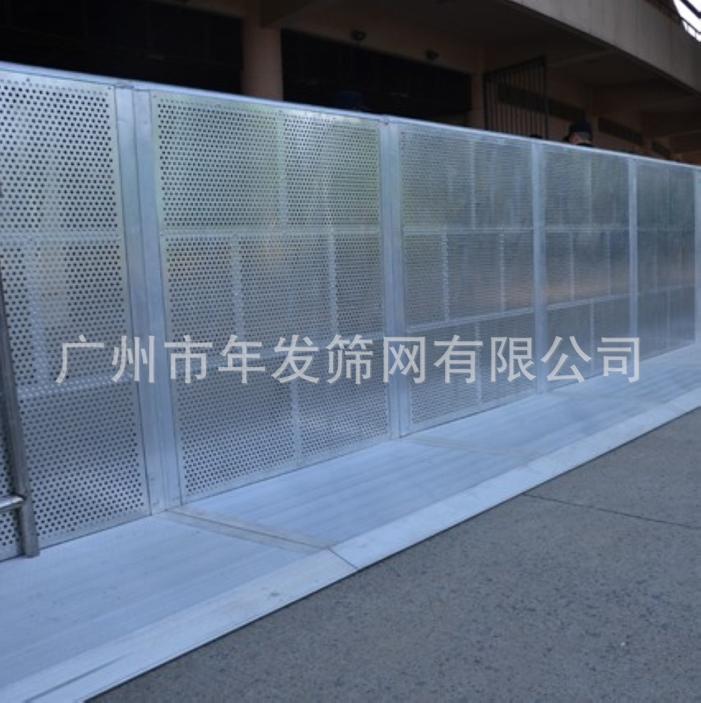 大型演出活动观众席隔离护栏 竞技比赛铝合金隔离防爆栏