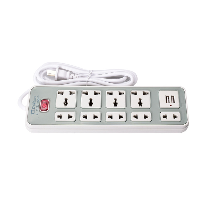 Sudeste de Asia Tailandia Myanmar tailandés estándar transfronterizo Red de Comercio Electrónico lote dos plano enchufe USB socket image 6