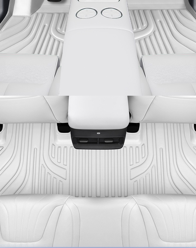 Suitable for Nissan N7 Models, Dust-Proof Car Interior Accessories, Environmentally Friendly Double-Layer Tpe Car Floor Mats