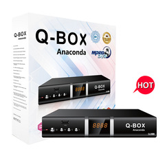 4k hdスマートセットトップボックスs2 Q-BOX anacondaテレビ受信機