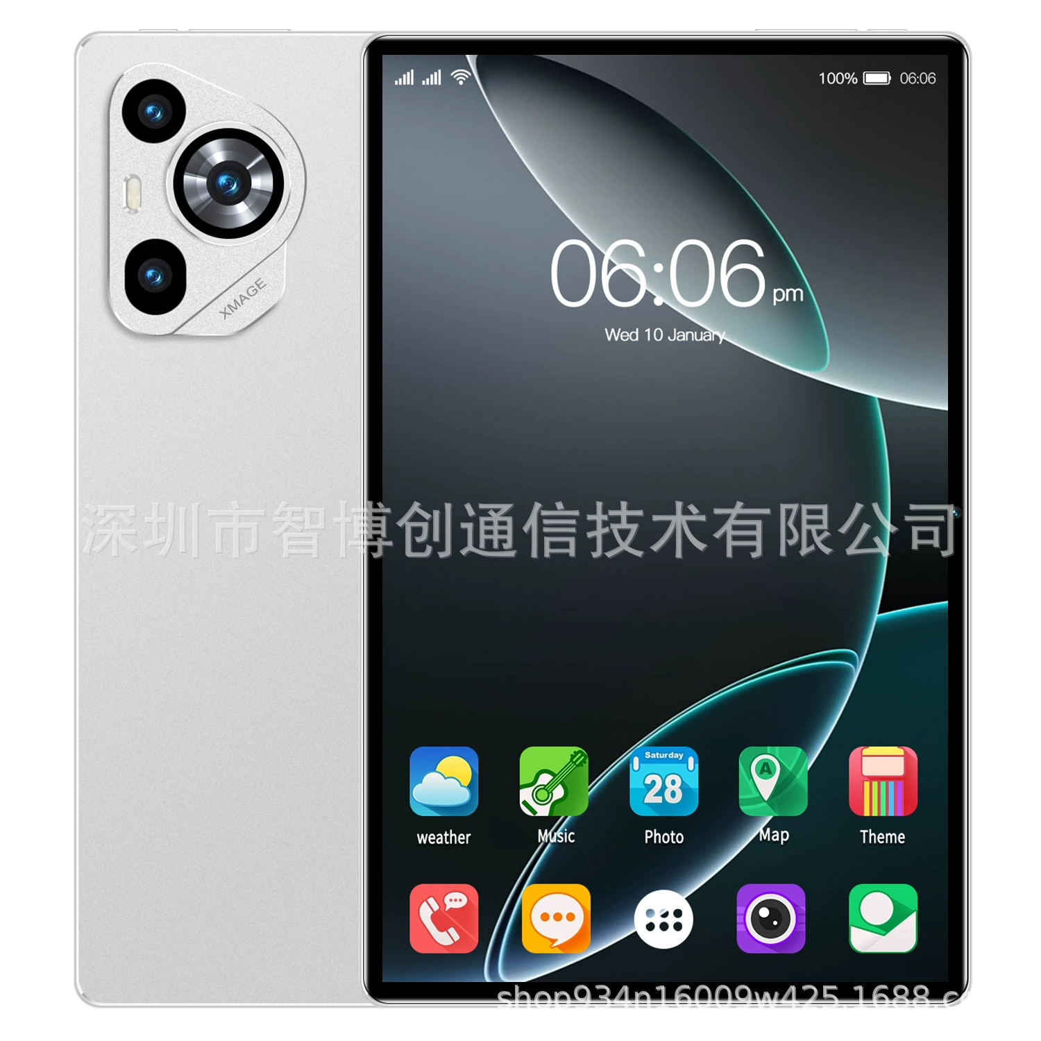 Планшет 70plus Android, 10,1 дюйма, компактный 0,48 кг, варианты памяти региона