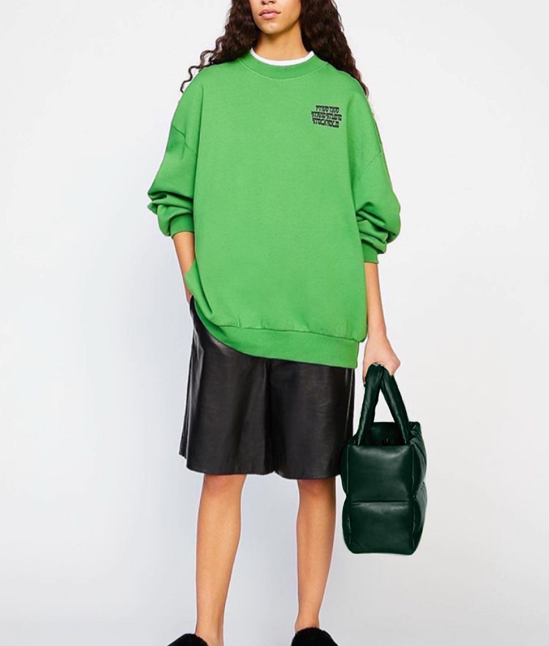 Tote Bag Bags Type Fashion Solid Color Square Tote Bag