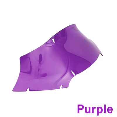Glide 9inch Thick Windshield — Motorcycle front windshield - purple