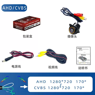 Vehicle camera, Straw hat CCD car reversing